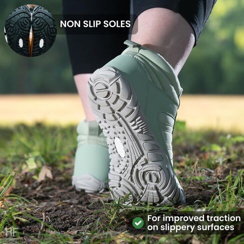 Kasdava Pro Winter Winter Cold Comfort Barefoot Barefoot أحذية غير قابلة للانزلاق مقاومة للماء صفر قطرة واحدة ، صندوق إصبع القدم الواسع ، المشي لمسافات طويلة. in Kuwait