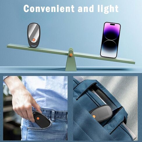 Handheld Digital Microscope with 2.0in Color Screen, Portable Digital Magnifying Glass 500X Magnification for Kids, Built in 8 LED Lights (Black) in Saudi Arabia