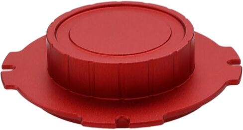 PL Mount Lens Cover Cap, Anti-Dust Scratch-Protection for ARRI Zeiss Angenieux Cooke Fujinon RED Sony Canon Camera, Red Metal in Saudi Arabia