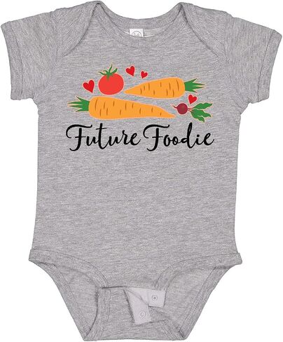 inktastic Future Foodie Cute Vegetable Baby Bodysuit in Saudi Arabia