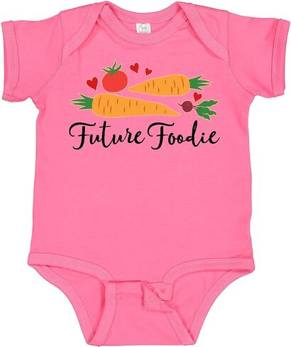 inktastic Future Foodie Cute Vegetable Baby Bodysuit in Saudi Arabia