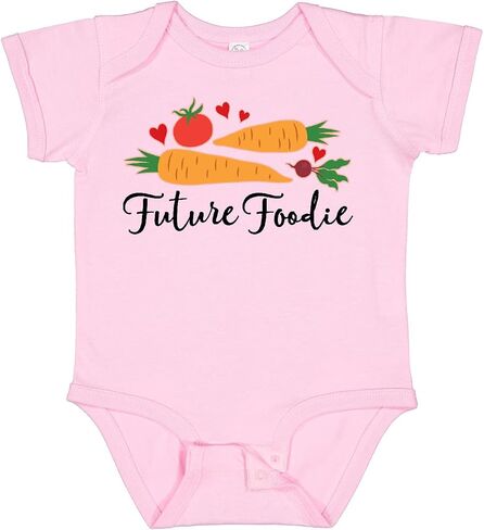 inktastic Future Foodie Cute Vegetable Baby Bodysuit in Saudi Arabia