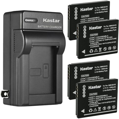 Kastar AC Wall Battery Charger Replacement for Panasonic DMW-BCH7 DMW-BCH7PP DMW-BCH7GK Battery, Panasonic Lumix DMC-FP1, Lumix DMC-FP2, Lumix DMC-FP3, Lumix DMC-FT10, Lumix DMC-TS10 Camera in Saudi Arabia