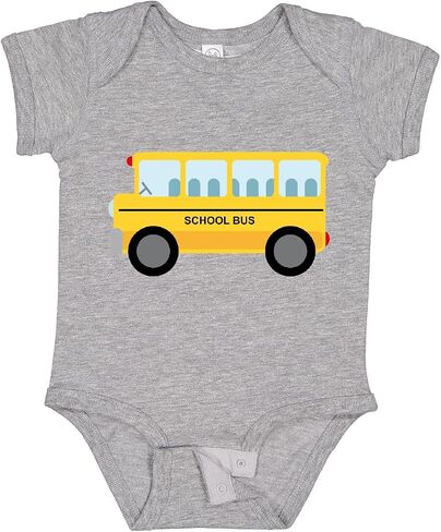inktastic School Bus Baby Bodysuit in Saudi Arabia