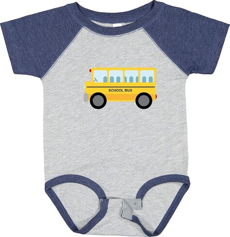 inktastic School Bus Baby Bodysuit in Saudi Arabia