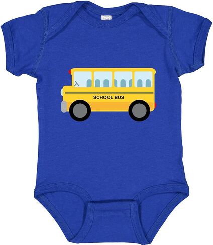 inktastic School Bus Baby Bodysuit in Saudi Arabia