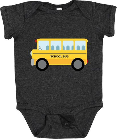 inktastic School Bus Baby Bodysuit in Saudi Arabia