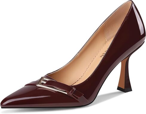 Pumps for Women Pointed Toe High Stiletto Heels Comfortable Work Dress Shoes in Saudi Arabia