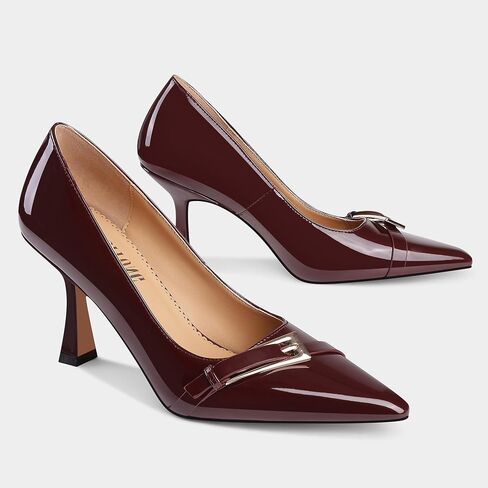 Pumps for Women Pointed Toe High Stiletto Heels Comfortable Work Dress Shoes in Saudi Arabia