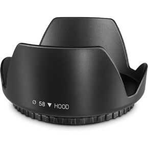 MOSTOS ; Brings Superior® || 52mm Camera Lens Hood || 52mm Tulip Flower Lens Hood for Nikon D3300 D3200 D3100 D5500 D5300 D5200 D5100 DSLR Cameras with AF-S 800mm f/5.6E FL ED VR
