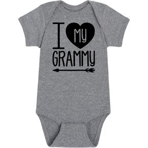 Instant Message - I Heart My Grammy - Infant Baby One Piece