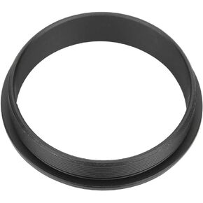 M48 - M48 Male to Male Adapter Ring | Aluminum Alloy Black 48mm Thread Pitch 0.75mm | Camera Lens Attachment Accessory/Photography Equipment
