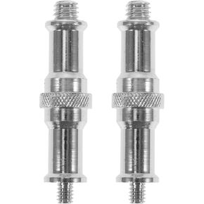 2pcs Male Threaded Screw Adapter Spigot for Light Photography Accessory Easy Assembly for Studio Lighting Equipment
