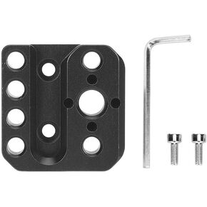 Aluminum Alloy Quick Release Plate | Expansion Board Mounting Base for Ronin S Stabilizer | Side Slider for Fast Accessory Change/Stabilizer Mounting Solution