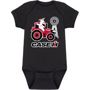 Case IH - Goat Driving Tractor - Infant Baby One Piece