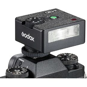 Godox Flash iM30 Mini Flash - Camera Flash with GN15, 7 Power Levels(1/64-1/1), 3.6s Recycle for Sony zv-1 Sony zv-e10 Ricoh gr3 Cannon Nikon Fujifilm Various Cameras