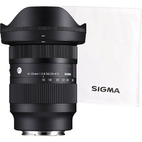 Sigma 16-28mm F2.8 DG DN | C Sony. Includes SIGMA Cleaning Cloth
