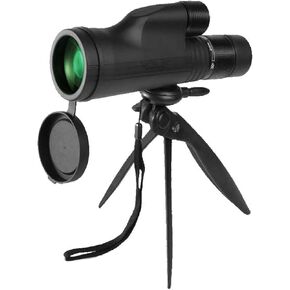 Portable Binoculars High Power 10-30x50 Monocular Telescope, Zoom Monocular Compact Telescope with BAK4 Prism Lens Monoculars with Tripod for Outdoor Birdwatching Sports Games