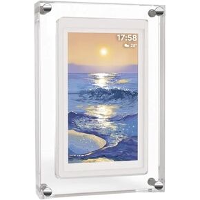 5 Inch WiFi Cloud Digital Photo Frame 1280x720 IPS Touch Screen, 32GB Storage, USB, Auto Rotation, Smart Frame