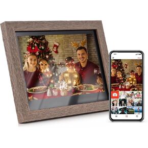 10.1 Inch WiFi Digital Photo Frame 1280x800 IPS Touch Screen 16GB Storage Share Photos via APP