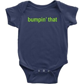 bumpin 'هذا brat music infant bodysuit و toddlert-shirt ، قطن ناعم ، نوبة مريحة