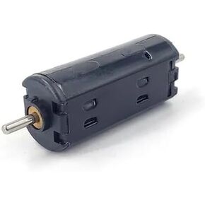 5-Pole Carbon Brush Electronic Starter Dual Shaft DC 12V-24V 22000RPM High Speed Strong NdFeB Magnetic