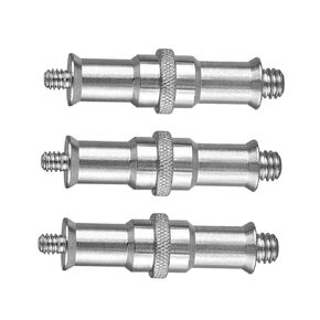 3pcs Threaded Screw Adapter to Light Stand Adapter for Tripods Monopods and Camera Accessories for Vlogging and Interviews