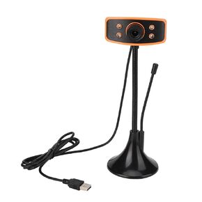 Computer Camera 1080P HD - External Webcam with Night Vision and Microphone for Laptops and Desktops