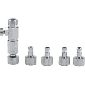 Harder and Steenbeck airbrush,Harder Steenbeck Airbrush Quick Connect,Disconnect Adapter Airbrush Air Horse Quick Connecter Set 1/8'' Fittings Part with 4 Fittings