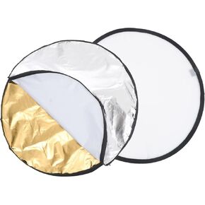 Angoily Photography Reflector Light Diffuser Reflective Board for Indoor Outdoor Photography Live Streaming and Lighting Portable and Lightweight