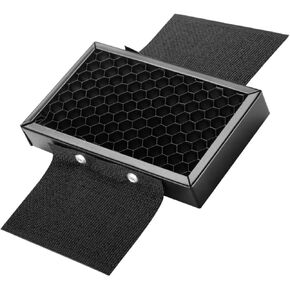 Honeycomb Grid for Flash Portable Light Reflector Unique Grid Design for Enhanced Modeling Effects Quick Release Installation and Lightweight Travel Convenience