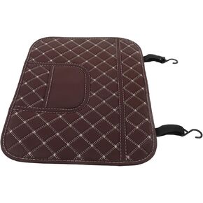 Kick Pad Protector for Car Seats Durable Kick Mat for Backseat Easy to Clean with Damp Cloth Fit for Vehicles Car Interior Protection