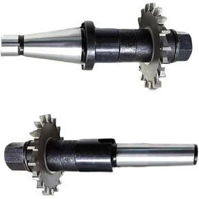 1pc High Precision Milling Cutter Tool Rod MorseMT3 MT4 NT30 NT40-22/27/32 Installation Saw Blade Milling Cutter Three Face Cutter(MT3-SCA27)