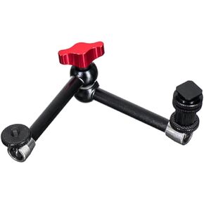 Adjustable 7/11inch Articulating Magics Arm with 2 1/4" Thread for Monitors and LED Light Mounting