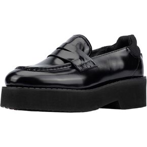 Aquatalia Women's Marta Loafers, Leather & Synthetic Upper, Lining Leather, Round Toe, EVA Outsole.
