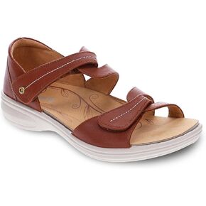 صنادل الكعب المغلقة للسيدات في ريفر جنيف - الأشرطة المتشابكة القابلة للتعديل - الخارجي المذكور - دعم القوس - ختم APMA من القبول in Kuwait