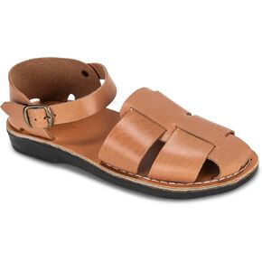 Gemma - Leather Adjustable Strap Sandal - Womens Sandals