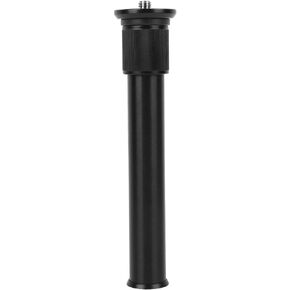 Alloy Tripod Extension Rod | 18.5-31.5cm Adjustable Stabilizer Bar | 1/4 & 3/8 Screw for Camera/Phone/Action Cam | Lightweight CNC Aluminum