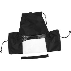 1pc كاميرا DSLR غلاف المطر غلاف الأكمام واقي مقاوم للرياح للكاميرات الرقمية درع ضد غبار المطر يناسب العدسات حتى