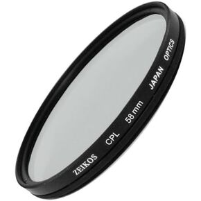 Circular Polarizer Filter for for FUJIFILM X-E1 XE1 X-E2 XE2 X-T1 X-T10 (58mm Compatible)
