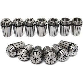 ER11 collet chuck set 7pcs 13pcs 15pcs ER11 1mm-7mm Spring collet for machining center Engraving Machine Lathe Mill Tool(7PCS)