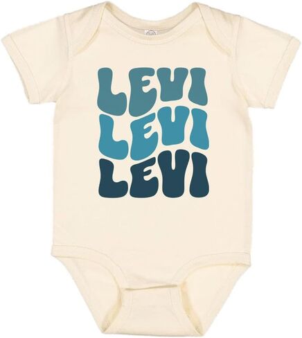 Wavy Levi Baby Infant Bodysuit in Saudi Arabia