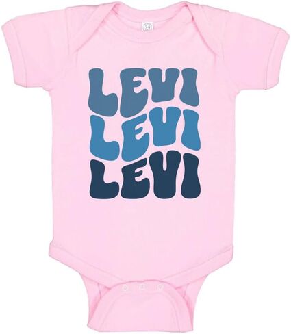 Wavy Levi Baby Infant Bodysuit in Saudi Arabia