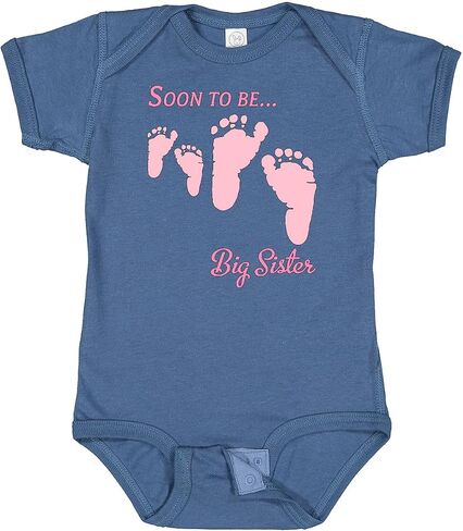 inktastic Soon To Be Big Sister Baby Bodysuit in Saudi Arabia