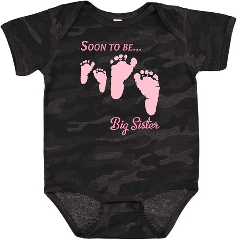 inktastic Soon To Be Big Sister Baby Bodysuit in Saudi Arabia