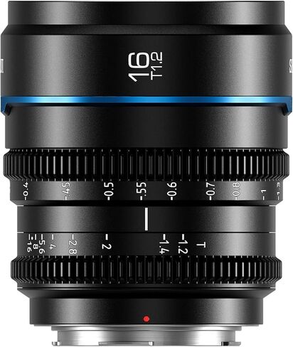 سيروي نايت ووكر 16 مم T1.2 S35 عهد Cine Hand Cine لـ RF Mount ، الأسود in Kuwait