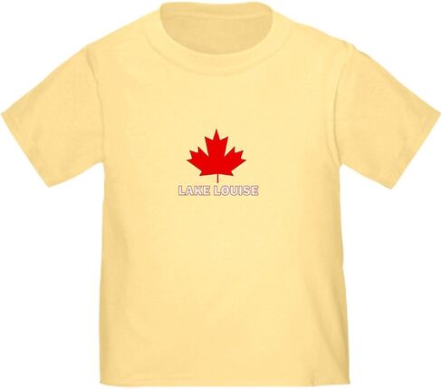 CafePress Lake Louise, Alberta Toddler T Shirt Cute Toddler Graphic Tee, 100% Cotton in Kuwait