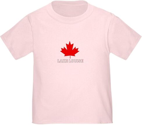 CafePress Lake Louise, Alberta Toddler T Shirt Cute Toddler Graphic Tee, 100% Cotton in Kuwait