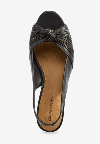 Comfortview Katelyn Slingback Low Heel Women’s Dress Shoes (عرض واسع المتاحة) in Kuwait