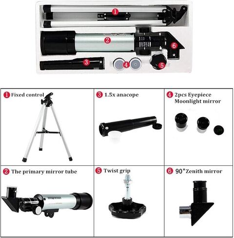 Monoculars Telescope High Power Professional Astronomical Telescope with Tripod Outdoor Monocular Zoom Telescope Spotting Scope for Watching Moon Stars Binoculars in Saudi Arabia